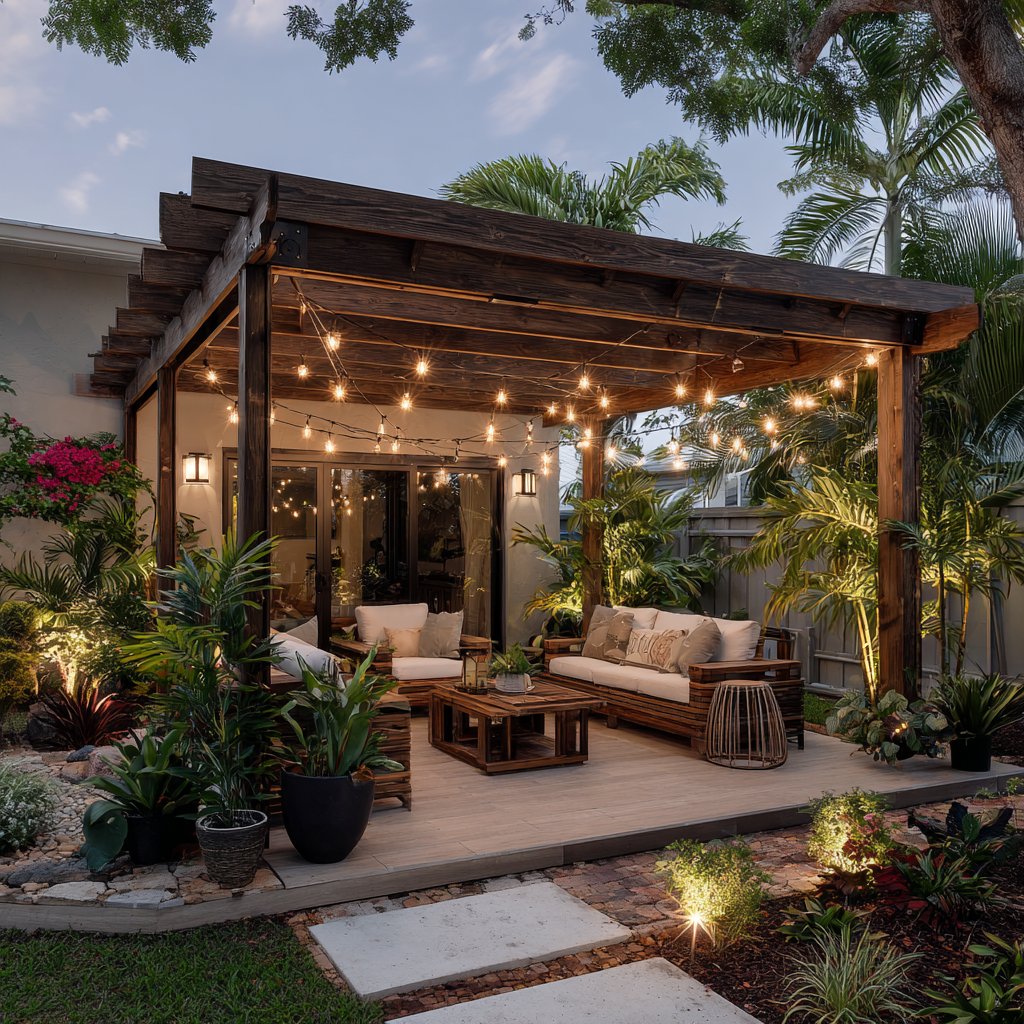 Pergola deck engineering Florida